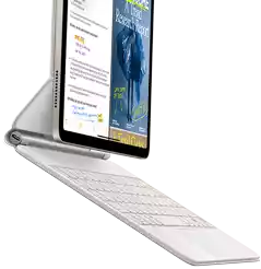 iPad Air attached to Magic Keyboard